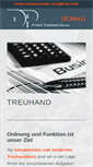 Mobile Screenshot of dptreuhand.ch